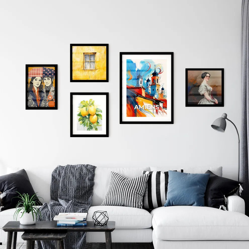 Vibrant Amiens, France Wall Art Collection