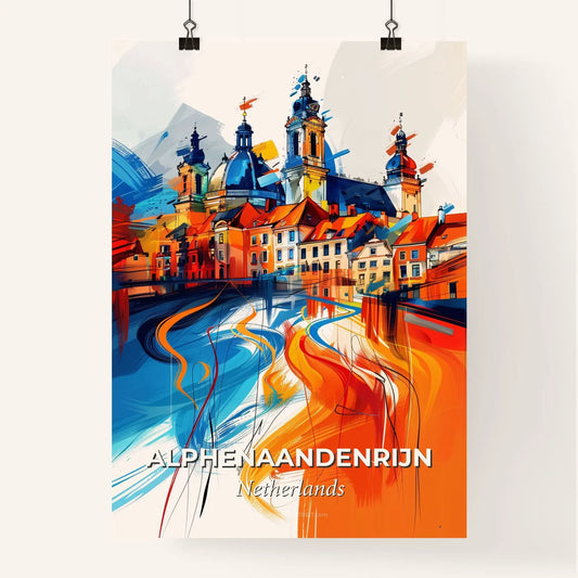 Vibrant Alphenaandenrijn, Netherlands Poster