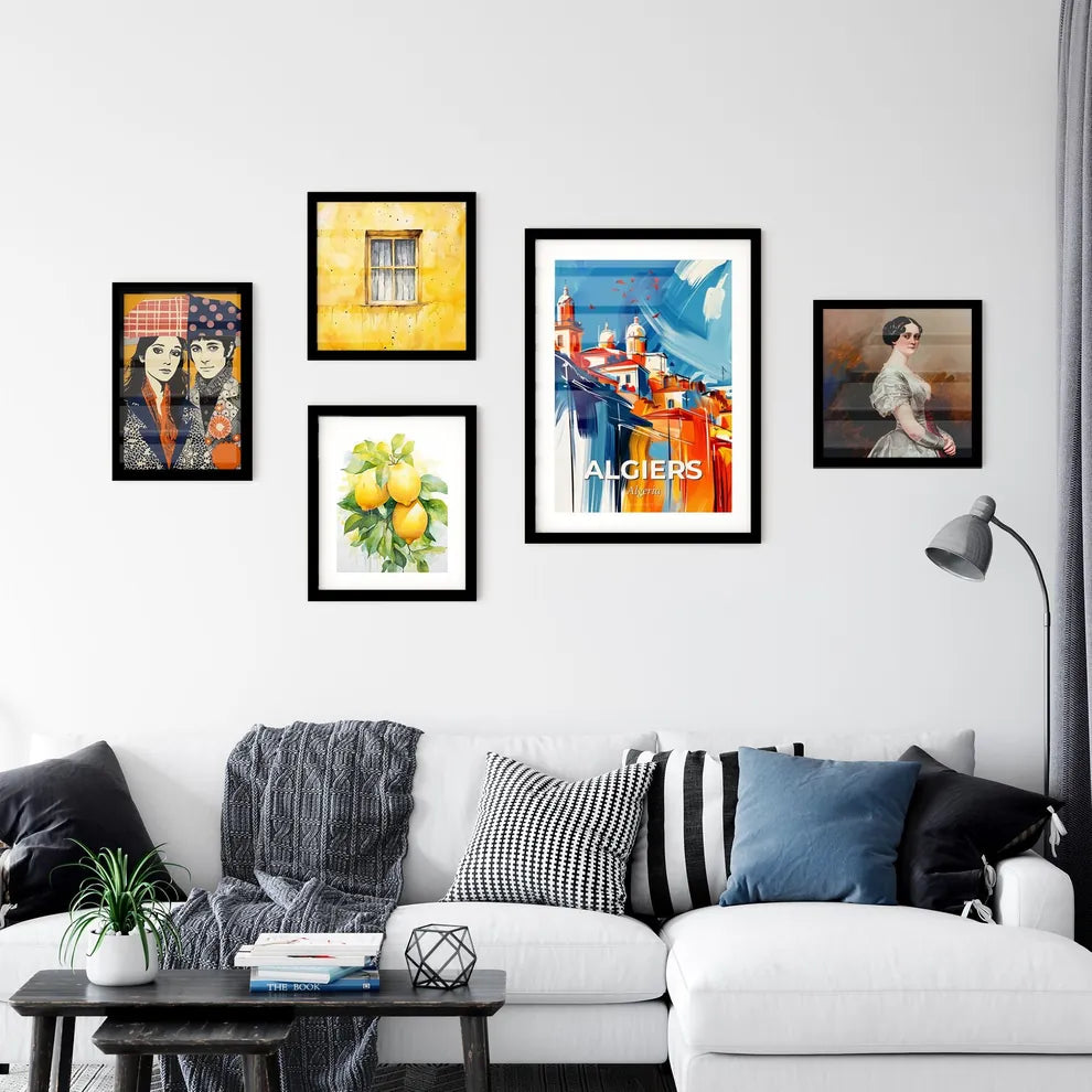 Vibrant Algiers, Algeria Wall Art Collection
