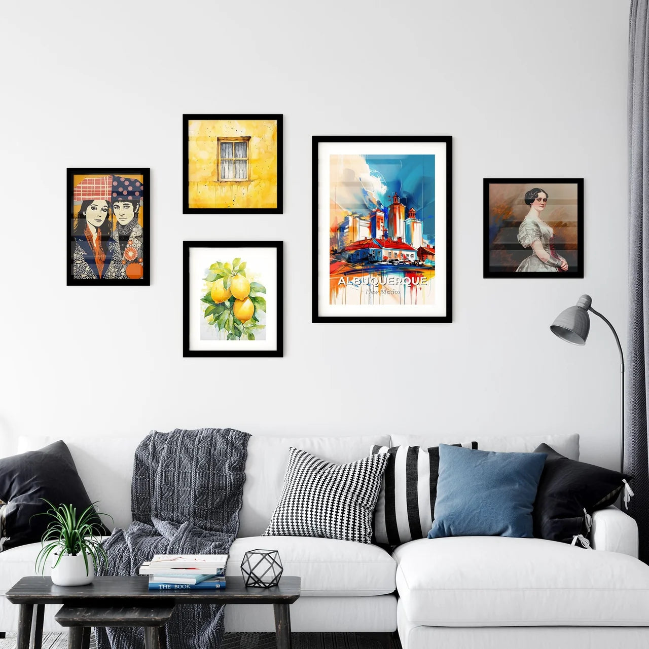Vibrant Albuquerque, New Mexico Wall Art Collection