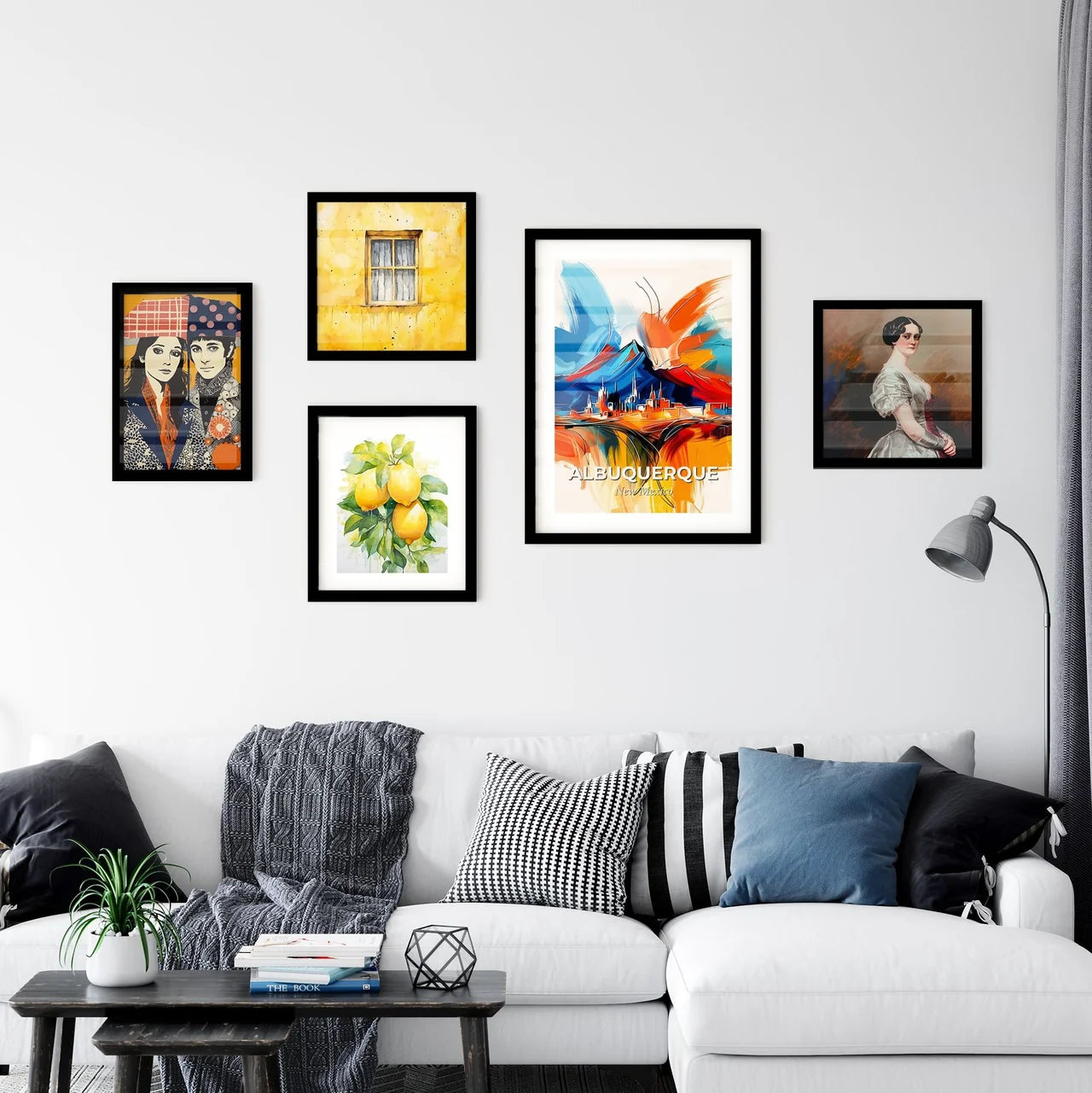 Vibrant Albuquerque, New Mexico Wall Art Collection