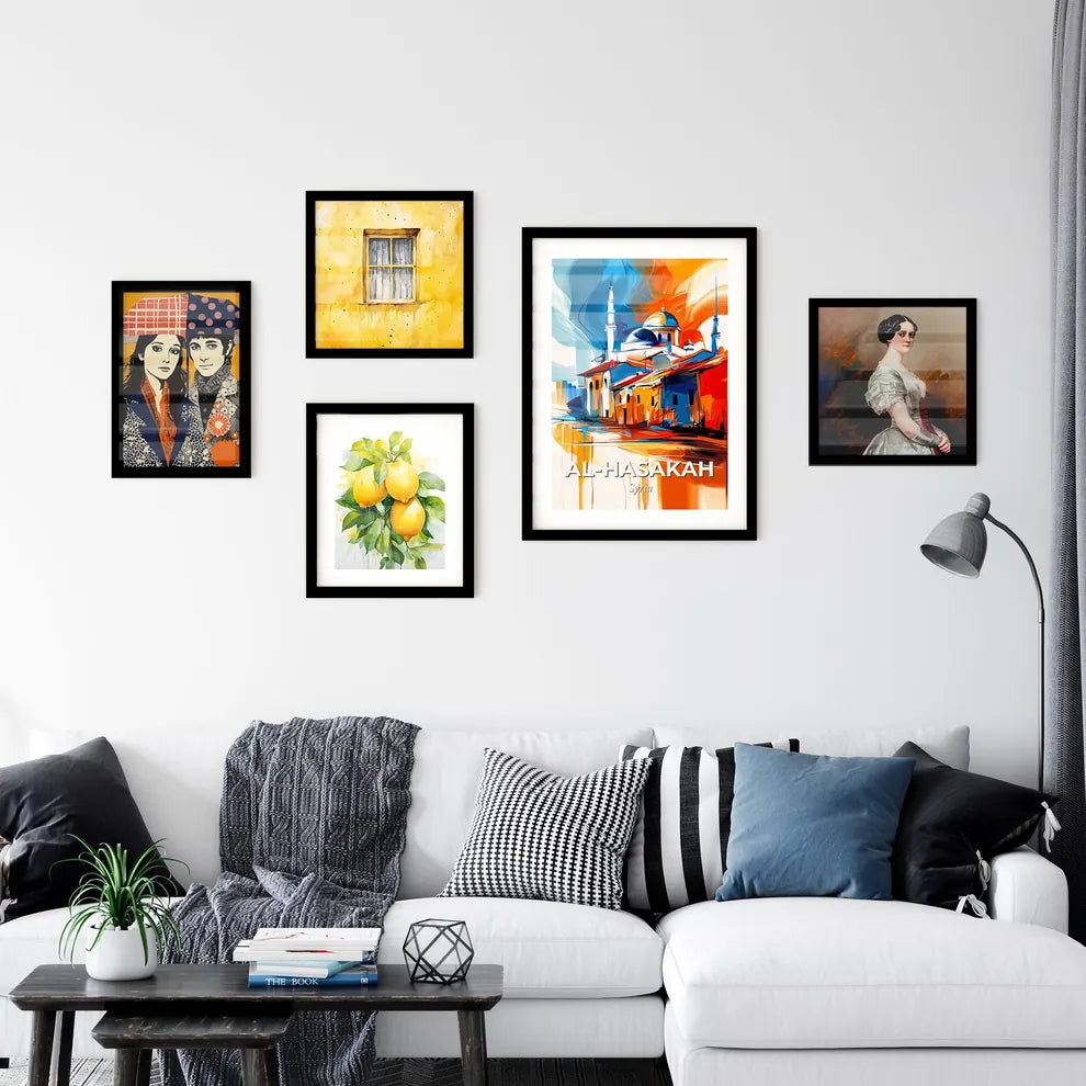 Vibrant A Wall Art Collection