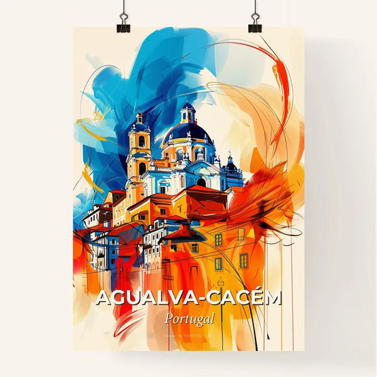 Vibrant Agualv Poster