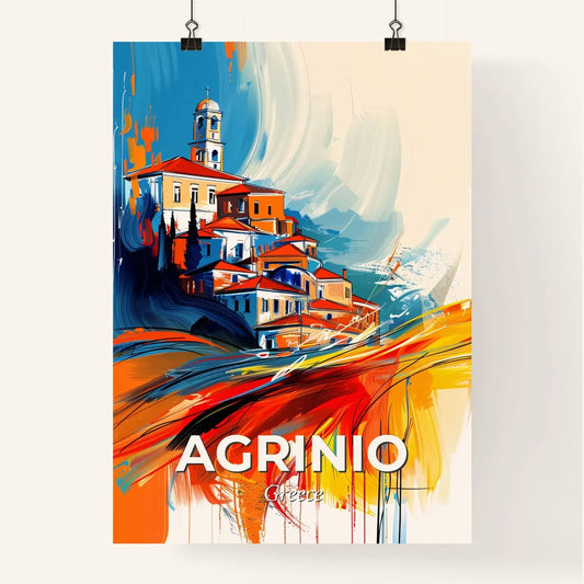 Vibrant Agrinio, Greece Poster