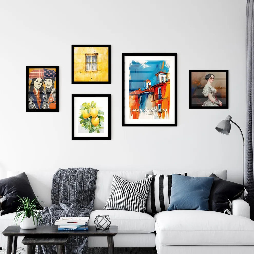 Vibrant Agia Paraskevi, Greece Wall Art Collection