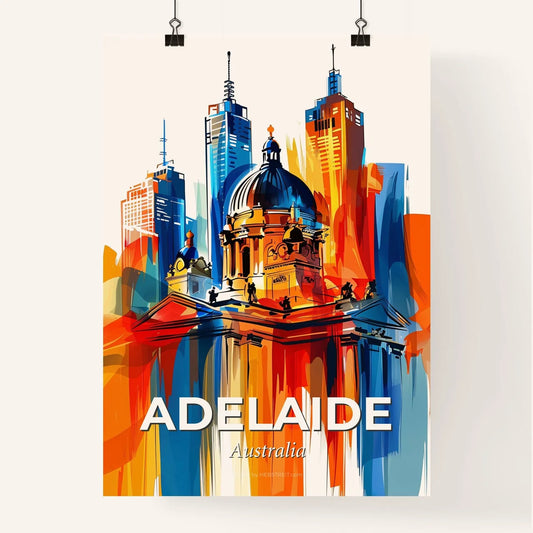 Vibrant Adelaide, Australia Poster