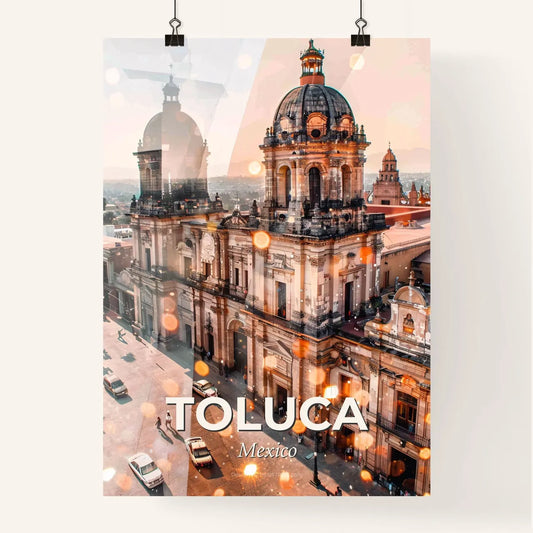 Toluca Skyline Art: Unique Iconography Poster Poster