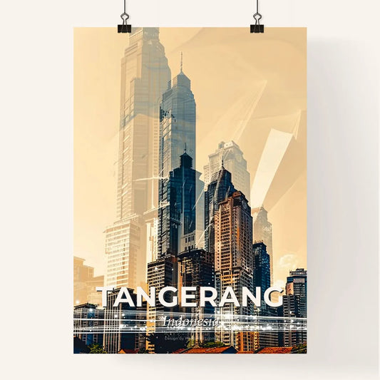 Tangerang: Modern City by Night Poster