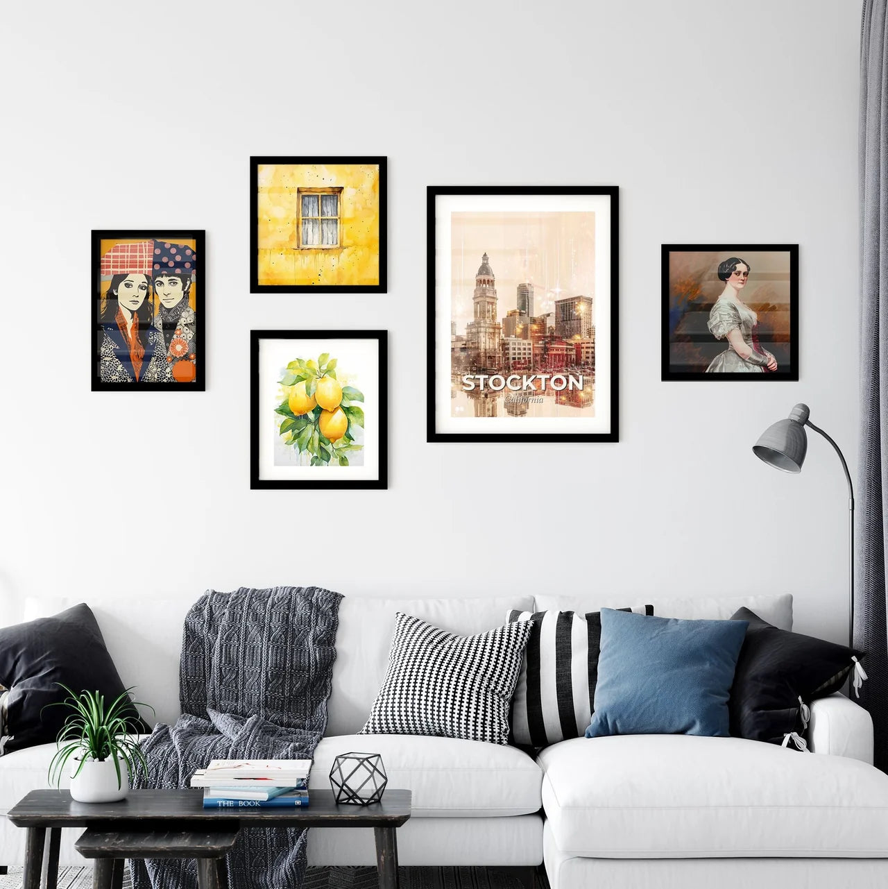 Stockton Skyline Wall Art