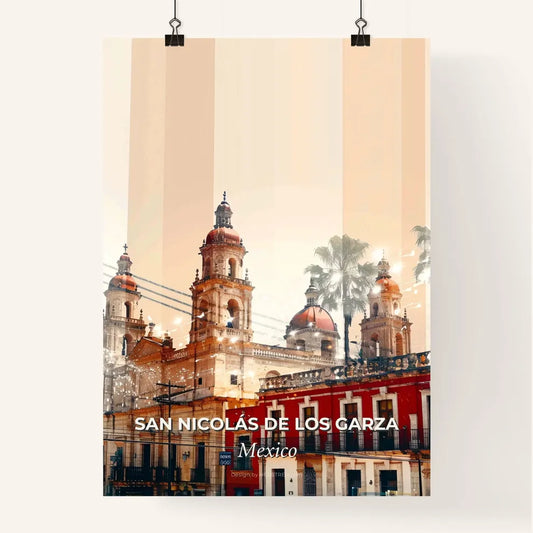 San Nicolas de los Garza Mexico Skyline Cityscape Poster Poster