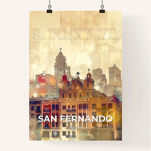 San Fernando: Artful City Skylines Poster