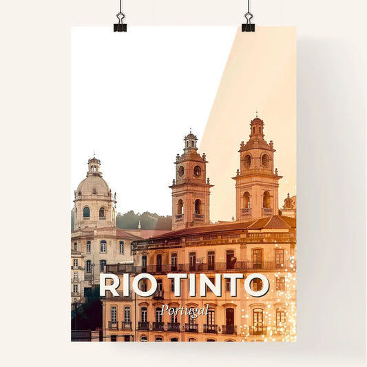 Rio Tinto Skyline Double Exposure Poster Poster
