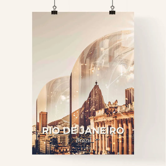 Rio Cityline Architecture Composite Poster Poster
