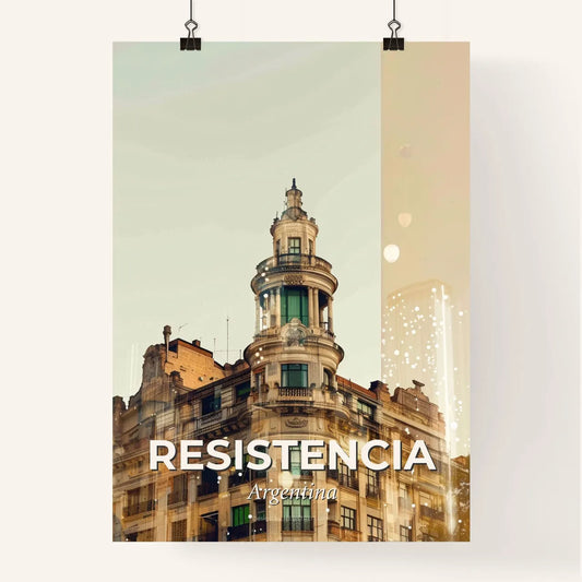Resistencia Skyline Argentina Poster Art Poster
