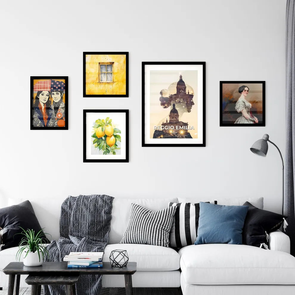 Reggio Emilia Urban Beauty Skyline Poster Wall Art
