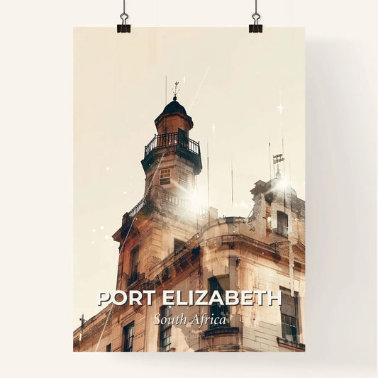 Port Elizabeth Skyline Memories Poster Poster