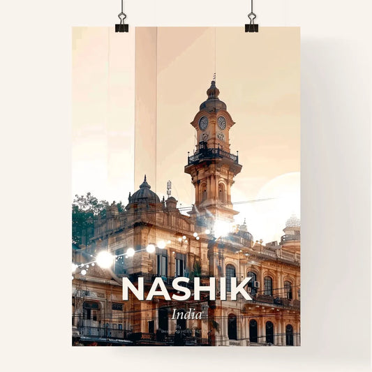Nashik Cityscape Horizon Panorama Wall Art Poster