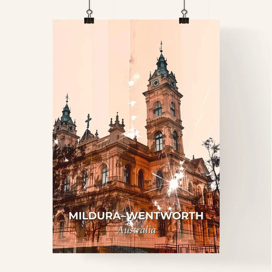 Mildura–Wentworth: Double Exposure City Icons Poster