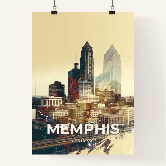 Memphis, Tennessee: City Architecture Print Poster Poster