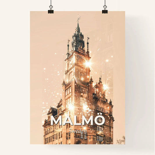 Malmӧ Skyline Poster