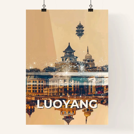 Luoyang: Shimmering Skyline, Cultural Canvas Poster
