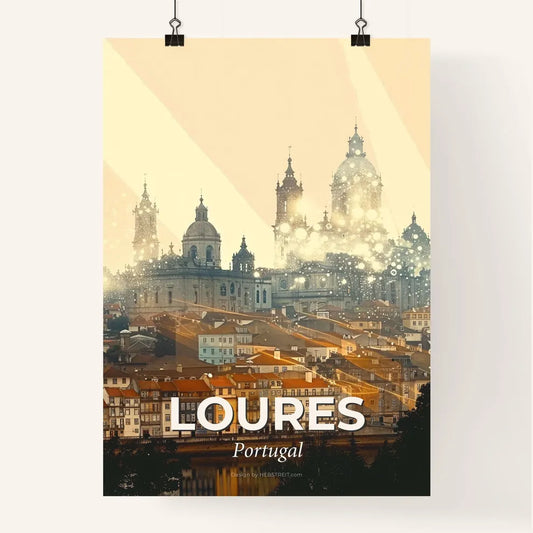 Loures Skyline Cityscape Composite Artwork Poster Poster
