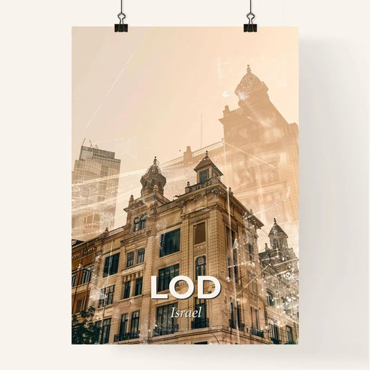 Lod Skyline Poster