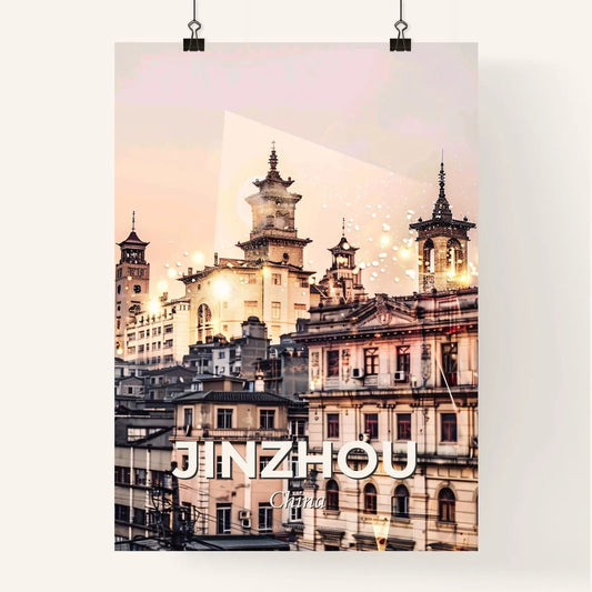 Jinzhou Skyline Composite Art Poster Poster
