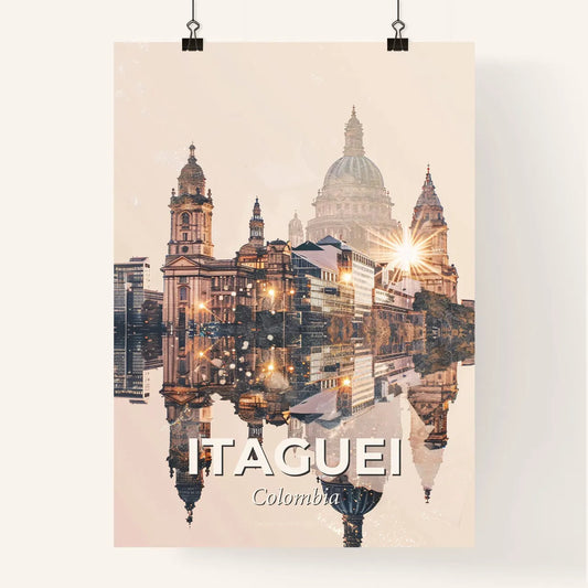 Ireland City Skyline Local Architecture Skyline Poster Poster