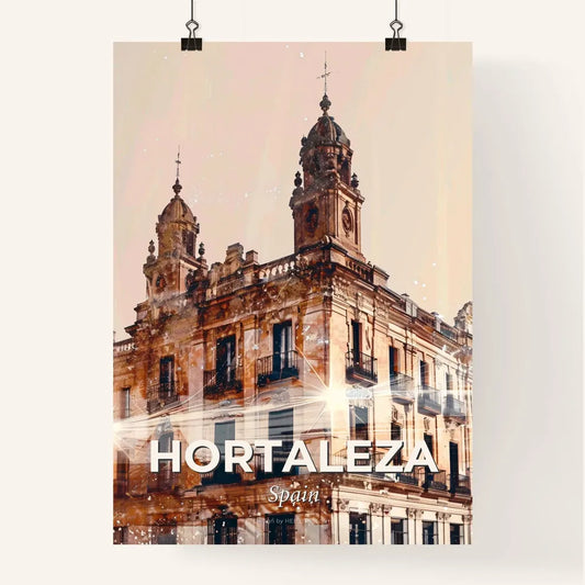 Hortaleza Skyline Cityscape Composite Art Print Poster