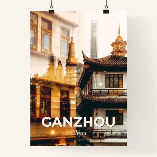 Ganzhou City Lightscape Poster Art Poster