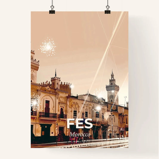 Fes, Morocco: City of Sparkling Icons Poster