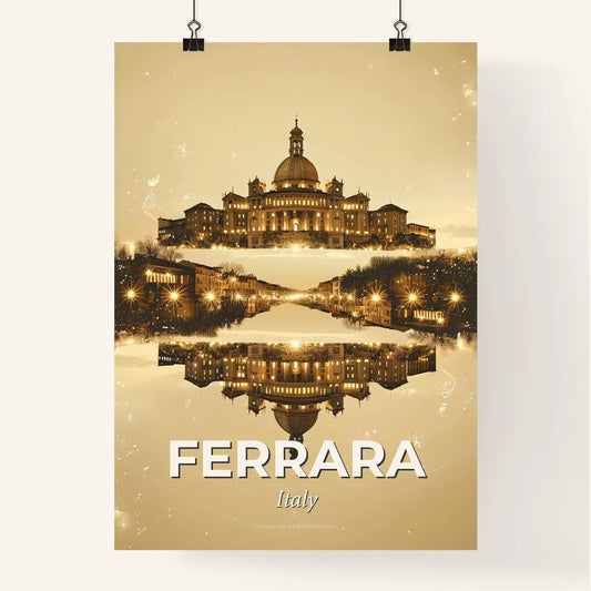Ferrara City Symphony: Architecture and Light Poster