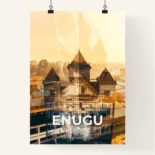 Enugu Urban Canvas: Architecture in a New Light Poster