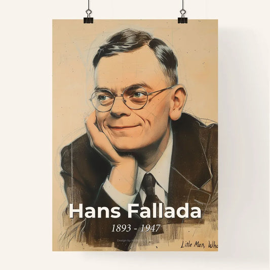 Hans Fallada Poster