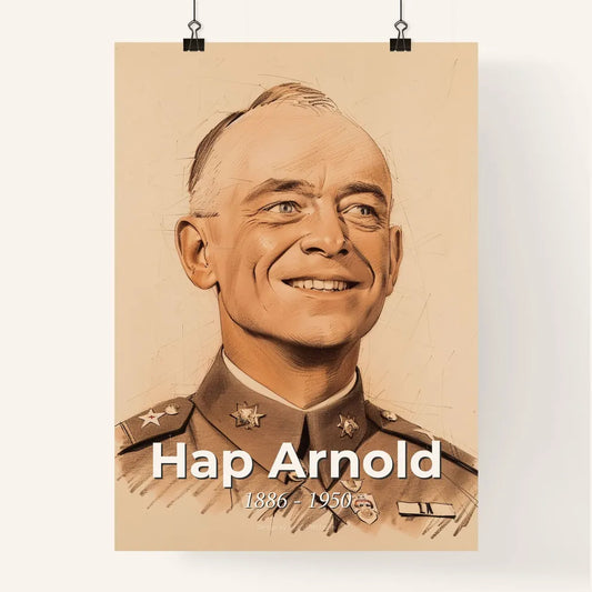 Hap Arnold Poster