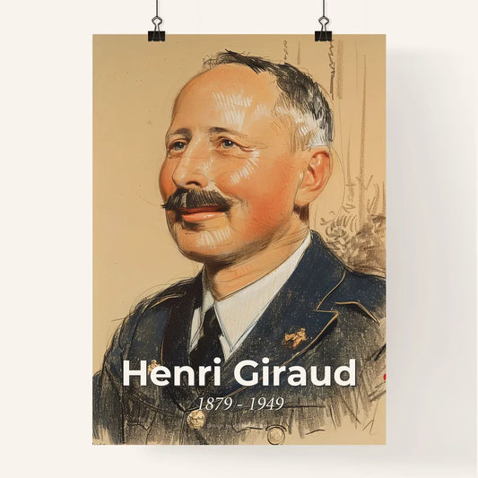 Henri Giraud Poster