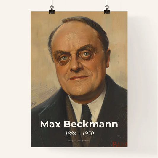 Max Beckmann Inspired Print Poster