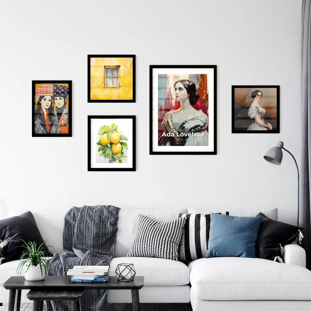 Portrait of Ada Lovelace Wall Art
