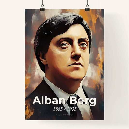 Portrait of Alban Berg Poster