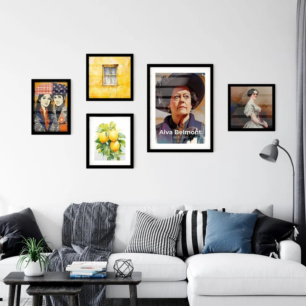 Portrait of Alva Belmont Wall Art