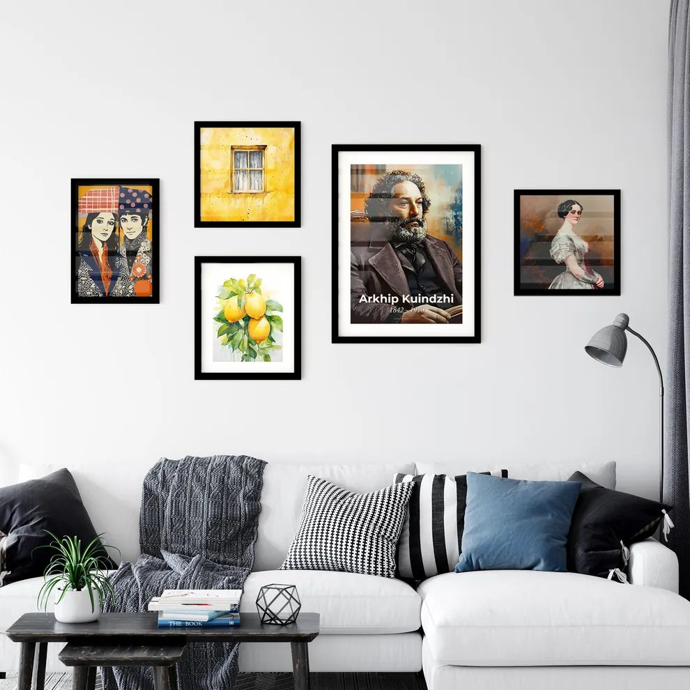 Portrait of Arkhip Kuindzhi Wall Art