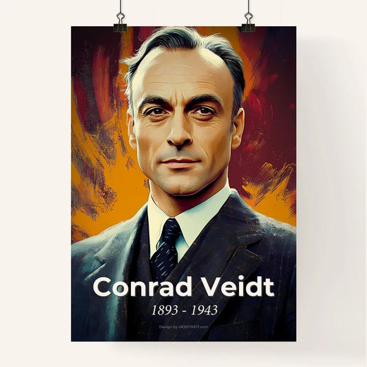 Portrait of Conrad Veidt Poster