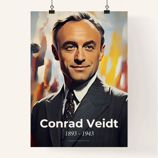 Portrait of Conrad Veidt Poster