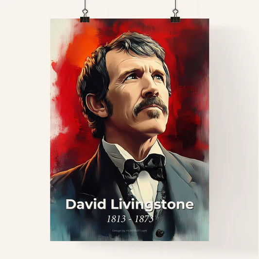 Portrait of David Livingstone Poster
