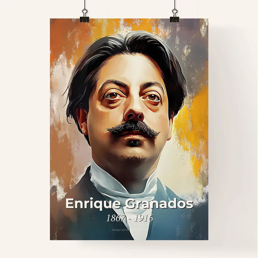 Portrait of Enrique Granados Poster