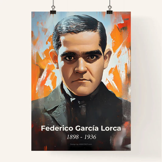 Portrait of Federico García Lorca Poster