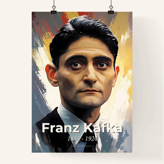 Portrait of Franz Kafka Poster