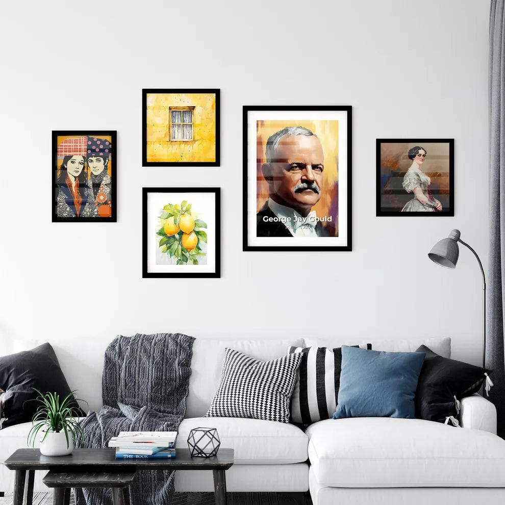 Portrait of George Jay Gould Wall Art