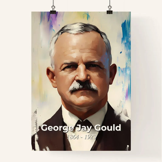 Portrait of George Jay Gould Poster